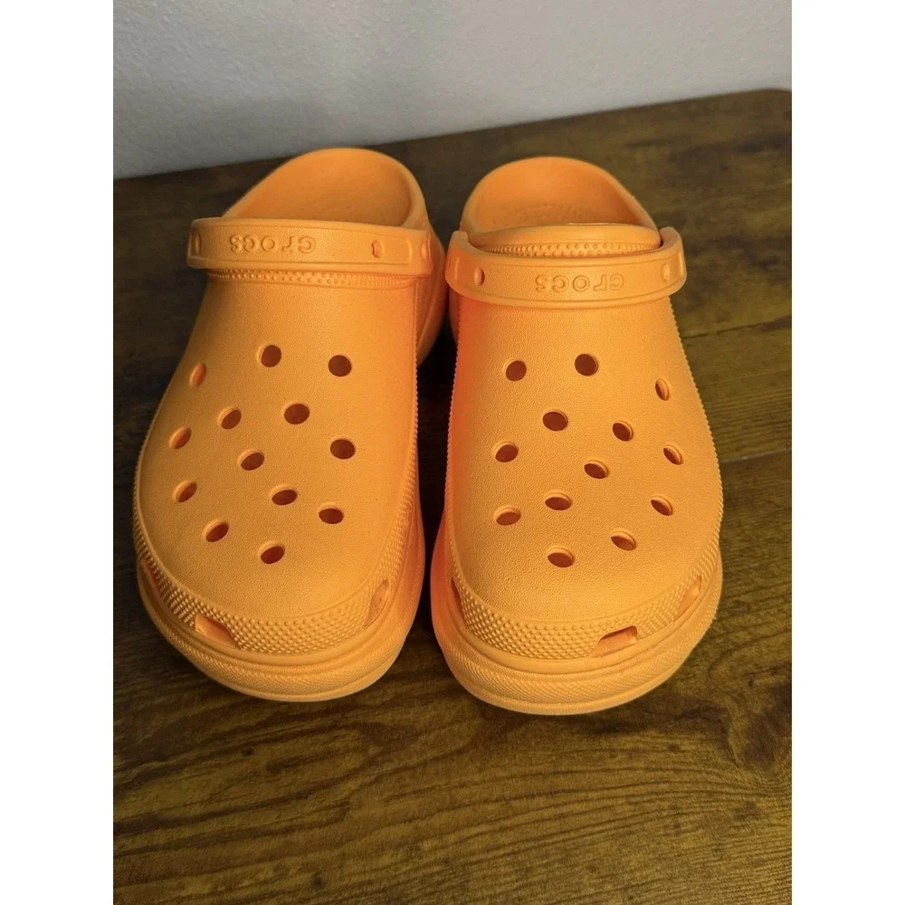 Crocs BAE Clog Platform Sandals  Slip-On Adjustable‎ Strap Wedge Women size 9